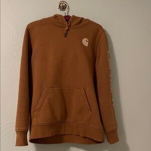 Carhartt Tan Pullover Hoodie